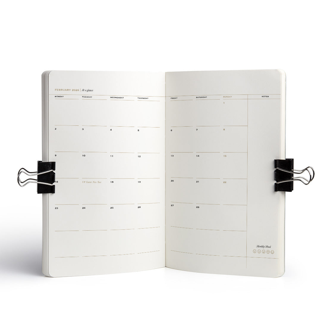 2026 Planner A5 Yellow