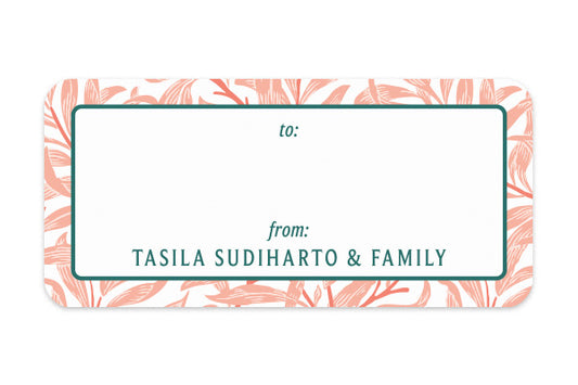Address Label Chantilly