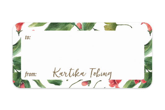 Address Label Fiorire