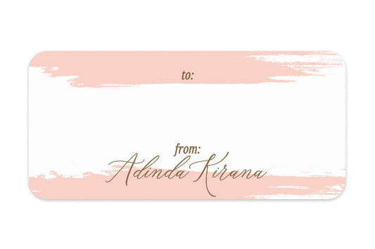Address Label Flou