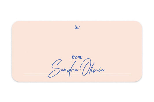Address Label Nopea