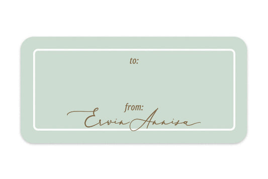 Address Label Schwan