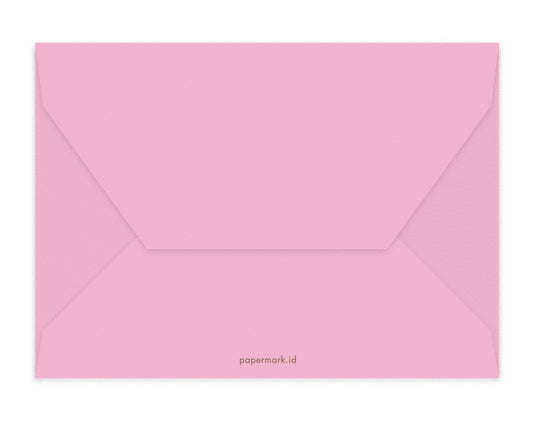 Blank Envelopes Set of 6 C6 Baby Pink