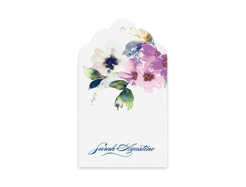 Gift Tag Set of 12 August Blush
