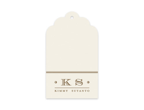 Gift Tag Set of 12 Chevalier
