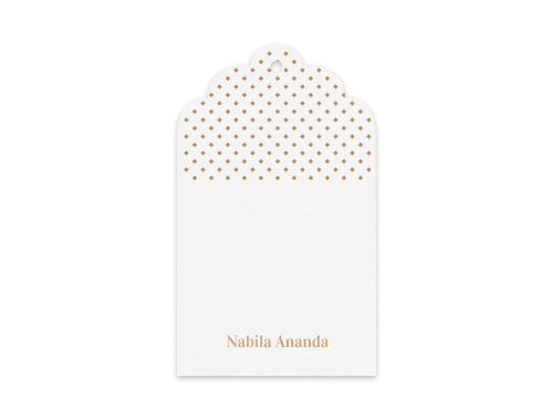 Gift Tag Set of 12 Diamond Grains
