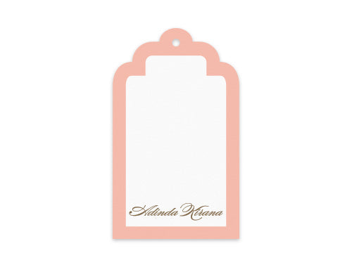Gift Tag Set of 12 Elegante