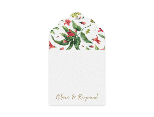 Gift Tag Set of 12 Fiorire