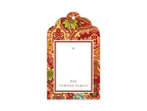 Gift Tag Set of 12 Mukti