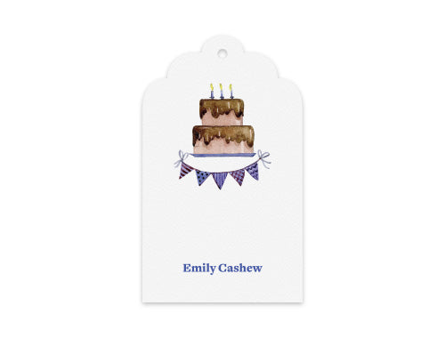 Gift Tag Set of 12 Tier Cake