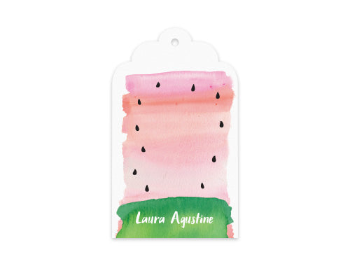Gift Tag Set of 12 Sweet Watermelon