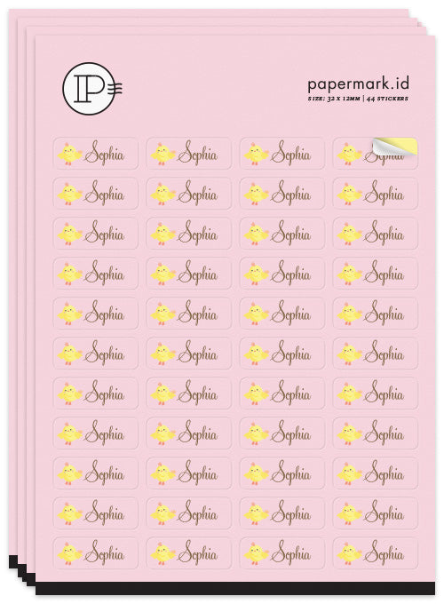 Kids Label Buttercup
