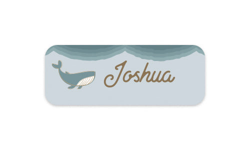 Kids Label Whalecome