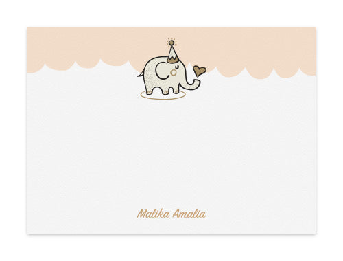 Notecard Set of 6 Baby Elephant