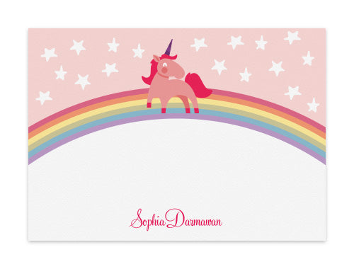 Notecard Set of 6 Little Unicorn