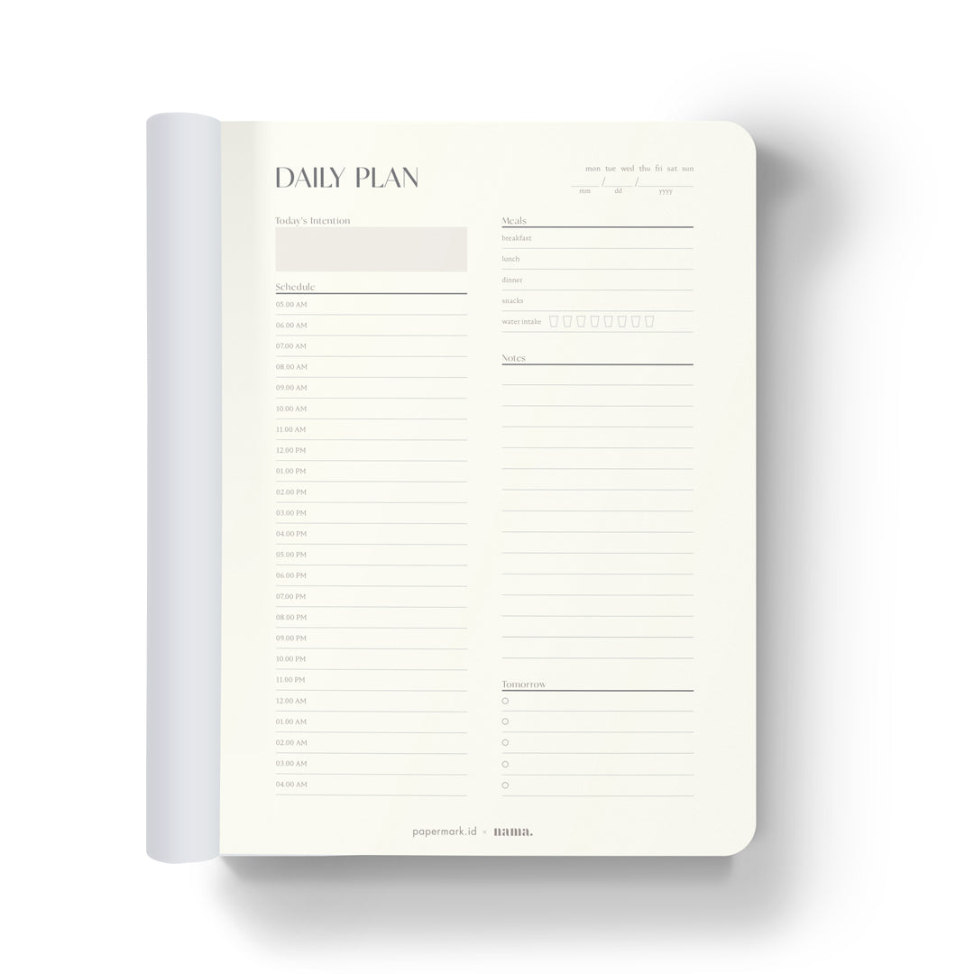 Notepad NAMA A5 Daily Planner