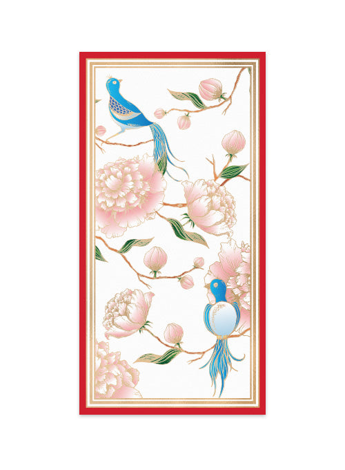 Money Envelopes Set of 12 Chinoiserie Peony