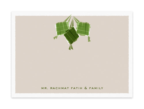 Notecard Set of 6 Rayya