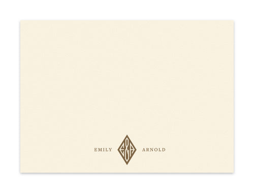 Notecard Set of 6 Moissanite