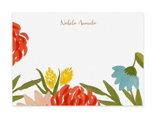 Notecard Set of 6 Summer Vibe Festive