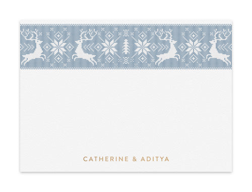 Notecard Set of 6 Rudolph