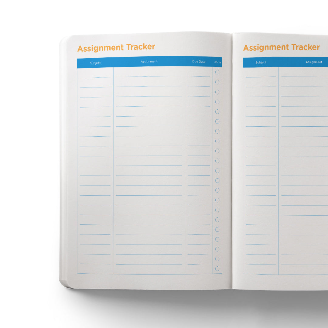 Study Planner A5 Blue