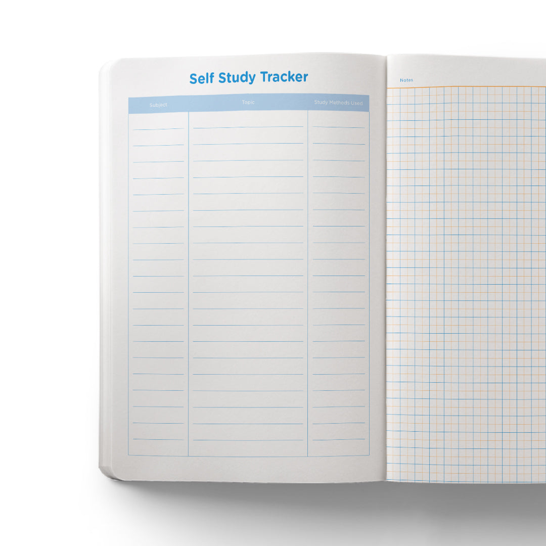 Study Planner A5 Blue