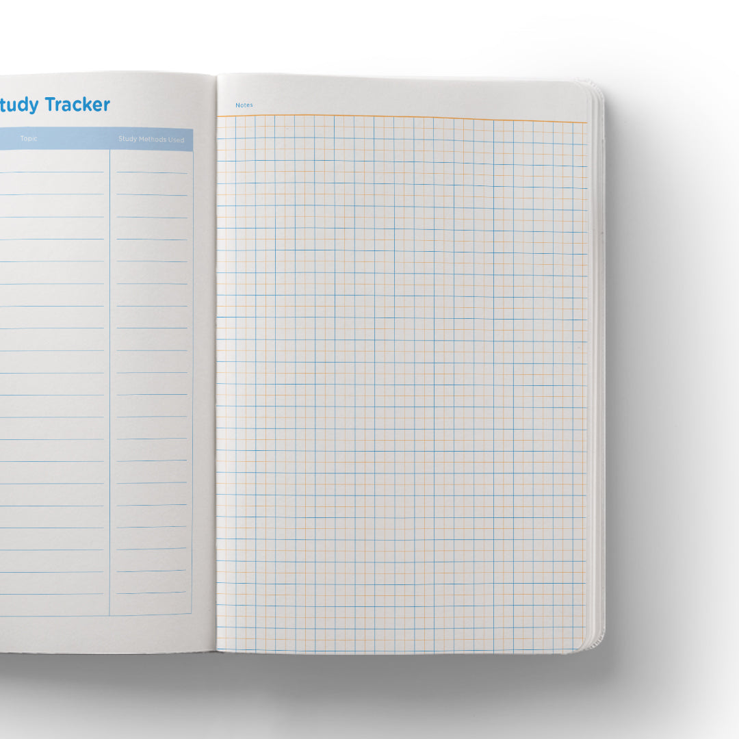 Study Planner A5 Blue