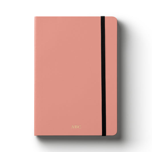 Undated Planner Hard Cover A5 Peach