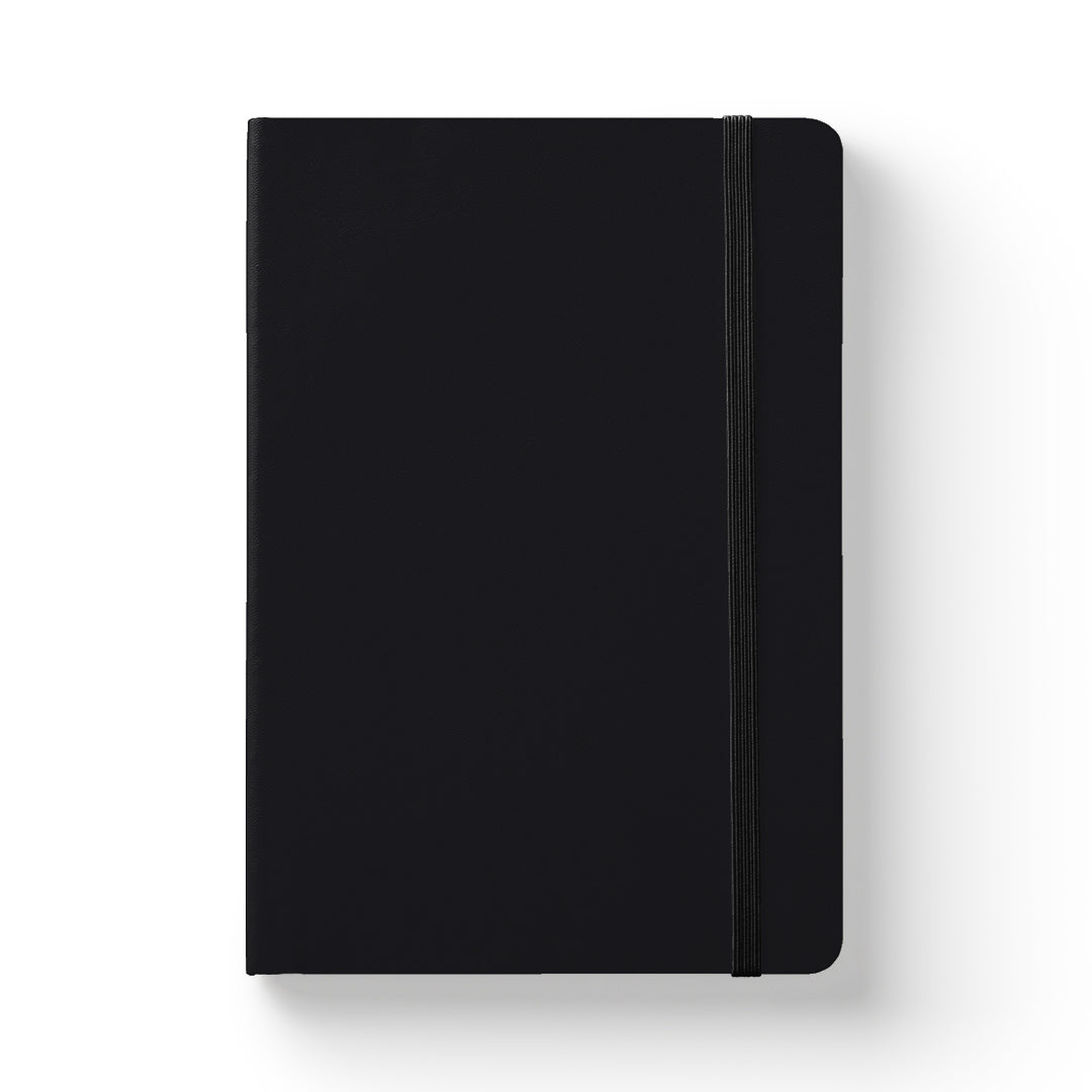 Notebook Soft Cover A5 Lined Black