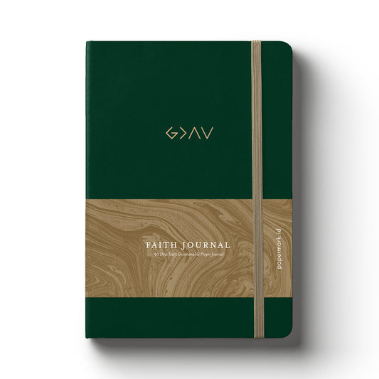 Faith Journal A5 Green