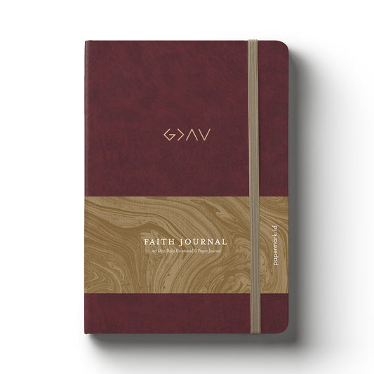 Faith Journal A5 Maroon