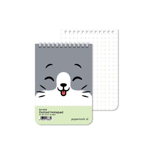 Spiral Notepad Pet A6 Dotted