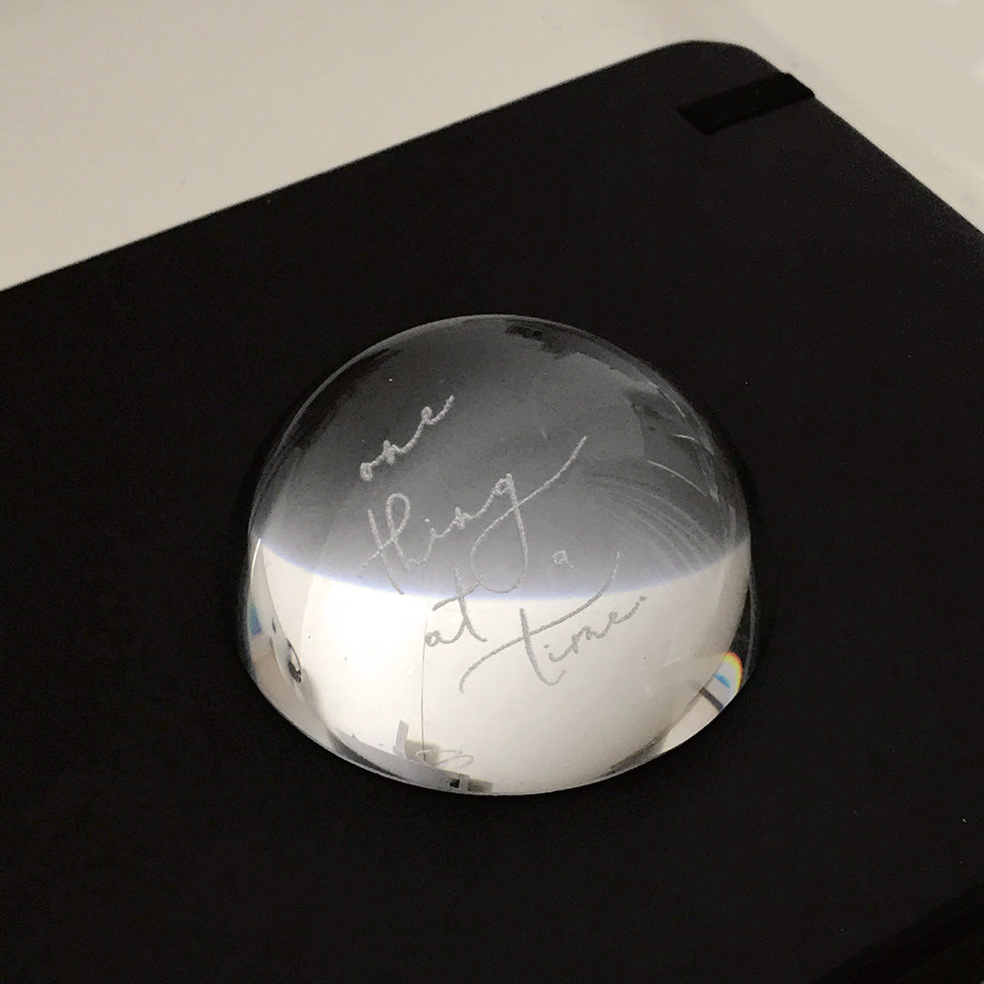 Paperweight One Thing At A time