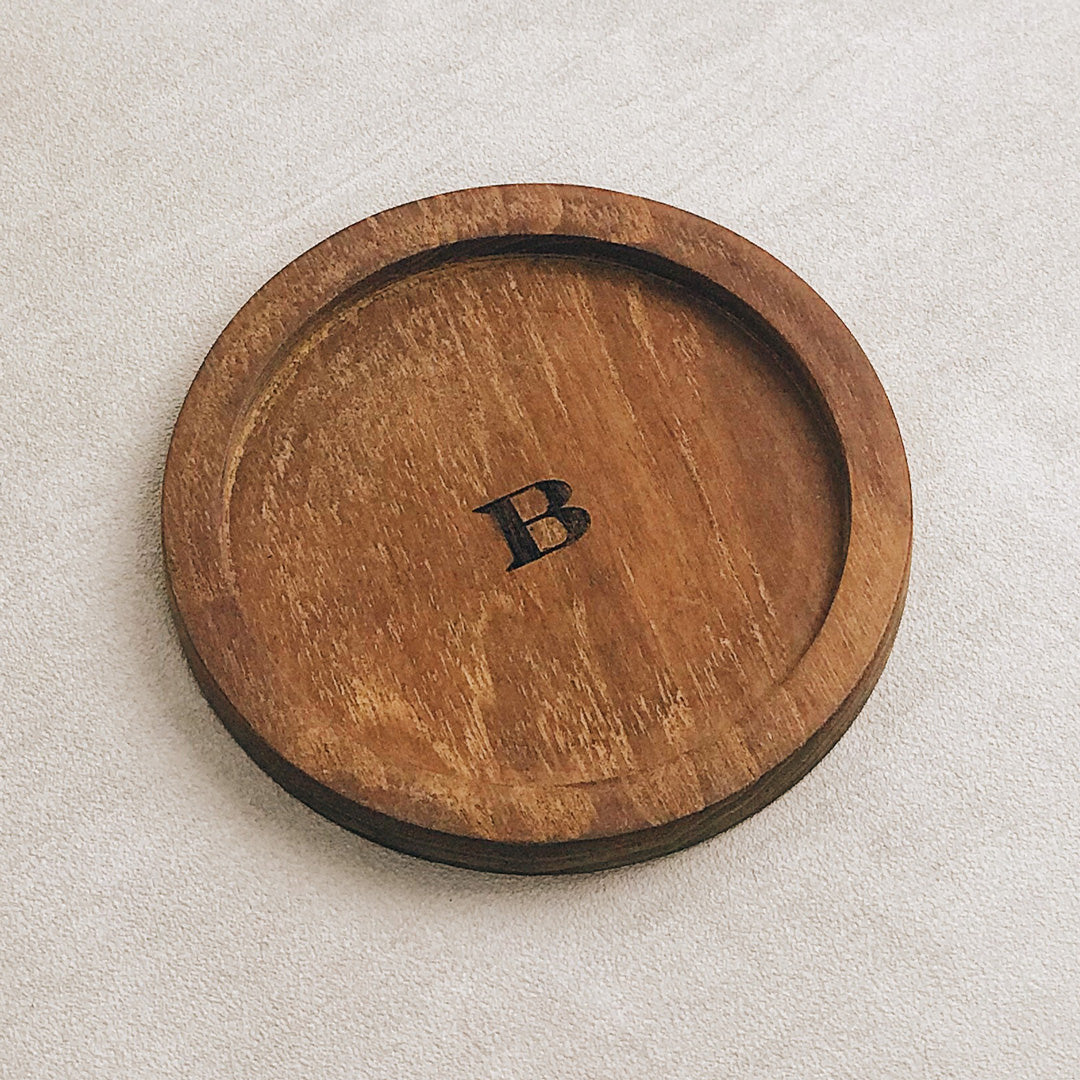 Coaster Initial Alphabet