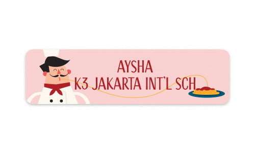 School Label Aglio Olio