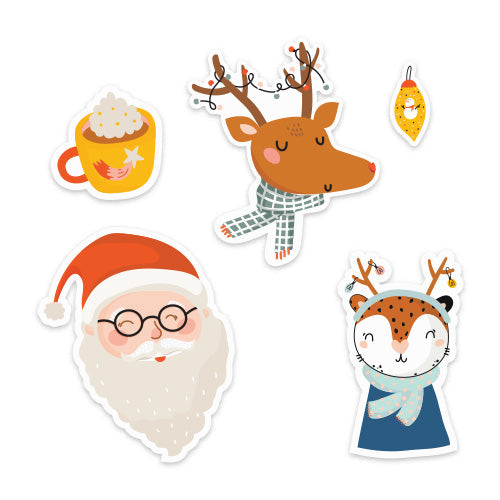 Sticky Goodies Santa & Friends