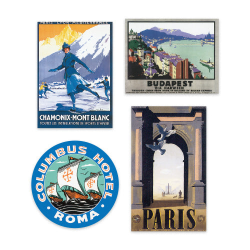 Sticky Goodies Travel Stickers - Europe