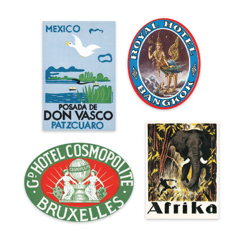 Sticky Goodies Travel Stickers - World