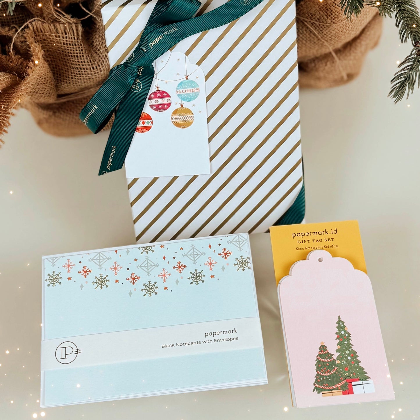 Holiday Collection Notecard and Gift Tag Set