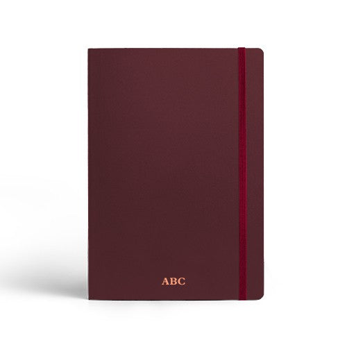 Papermark - Notebook A5 Lined Maroon