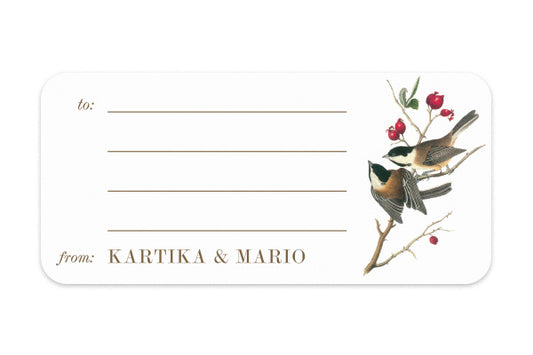 Address Label Audubon