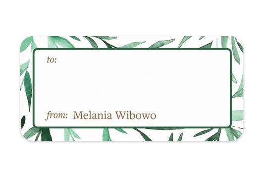Address Label Eleanor