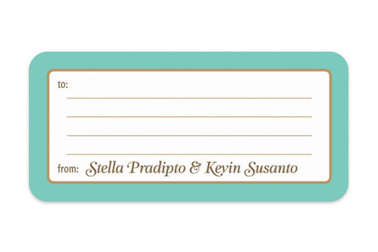 Address Label Esperluette