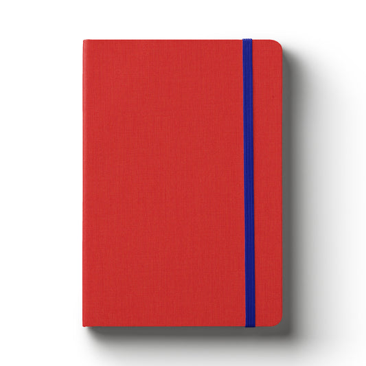 Notebook Hard Cover A5 Dotted Scarlet