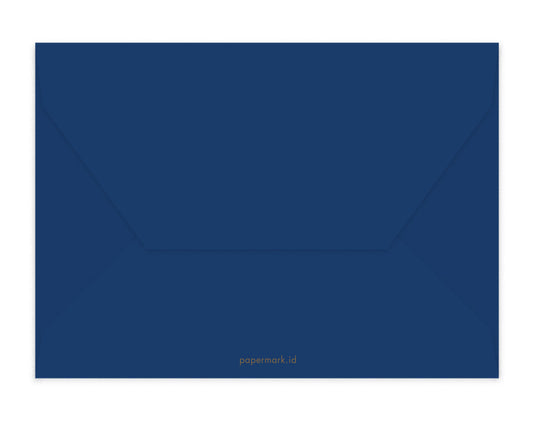 Blank Envelopes Set of 6 C6 Blue