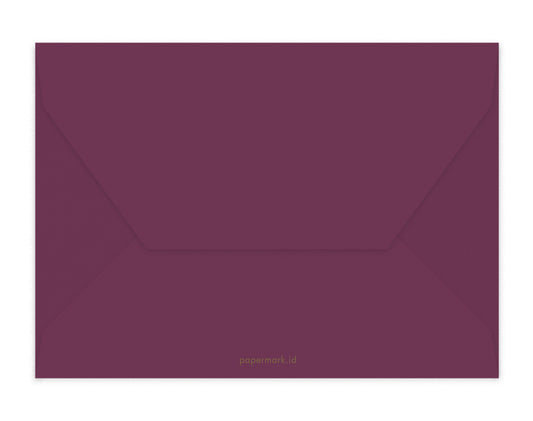 Blank Envelopes Set of 6 C6 Grape