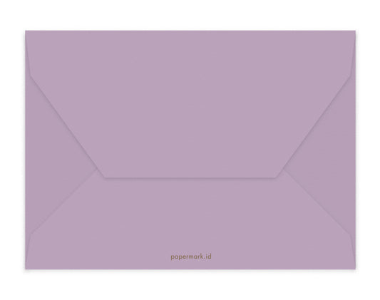 Blank Envelopes Set of 6 C6 Lavender