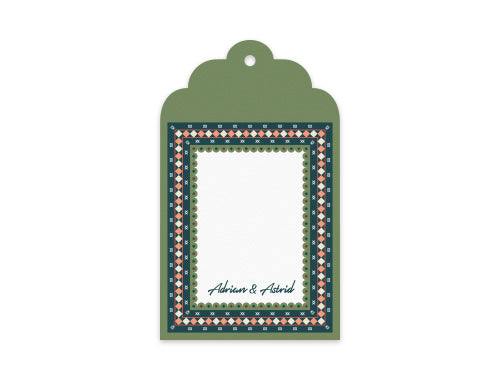 Gift Tag Set of 12 Damietta