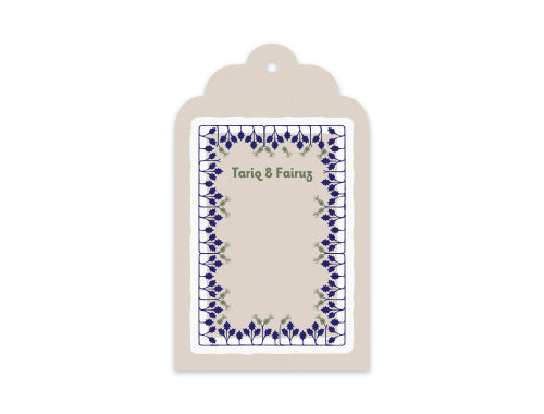 Gift Tag Set of 12 Karima